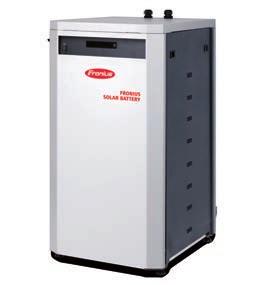 TECHNICAL DATA FRONIUS SOLAR BATTERY The Fronius Solar Battery is a perfect example of safe and high-performance lithium technology.