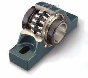 Get Your Bearings and Stay on Track Rexnord 5000 Series Premium Type E Mounted Roller Bearings help your equipment stay on track. The spherical bearing design accommodates continual misalignment.