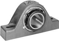Ordering Information ZEP Pillow Blocks Heavy-Duty 5000 Series Double Set Collar Shaft Size Inches Dimensions in Inches Bolts Complete Typical Size ` Complete Block Interchange Code A B Req'd.