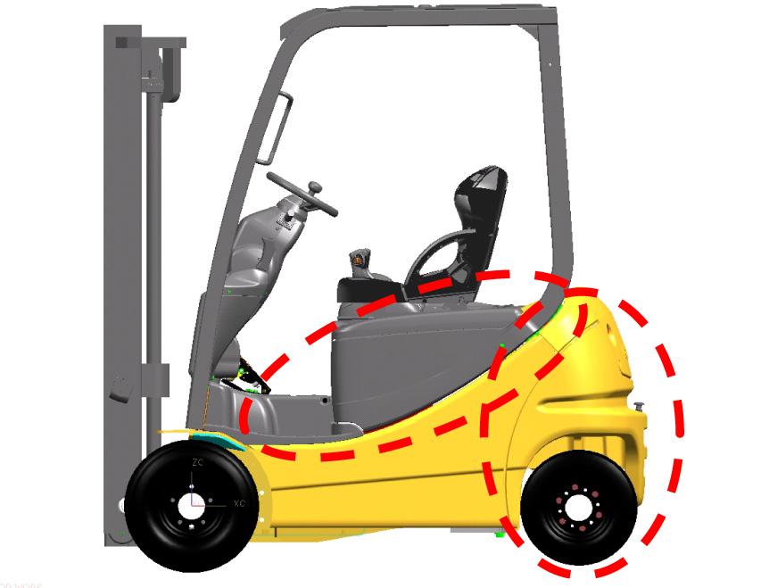 2. Aim of Development The New ARION has been developed for safe use even at heavy duty operation, where engine-type forklifts are used, as environmental measures at distribution sites are taken.
