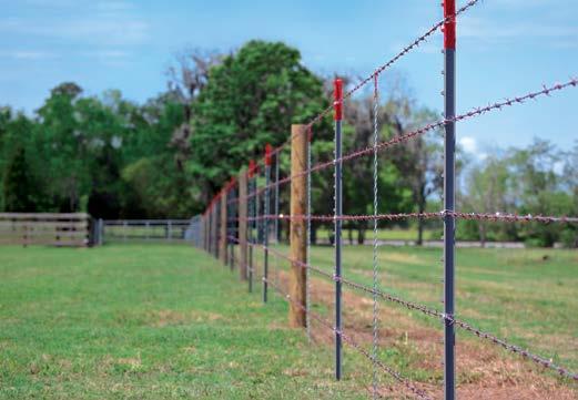 FENCE POSTS & ACCESSORIES Fence Posts 1 Post Post Resource Style No. & Family Painted Height Weight Number 5' Red Top - 1.25 lbs Yes 5' 7 80153 5½' Red Top - 1.