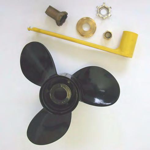 Section 2 Boat Operation Propellers Your engine is equipped with a propeller of a tested size and design to provide best engine and boat performance.