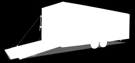 Package includes: 48 Side door Ramp door with beavertail and spring assist Flat front with bright aluminum