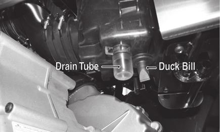 Air Filter Housing Drains Tires Always use the size and type of tires as specified.