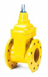 AVK FLANGED GATE VALVE, PN 0/6, CTC 06/70-00 Flanged gate valve, for gas to -0 C to +60 C, face to face according to EN 558 table basic series (short DIN F).