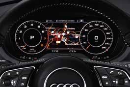 PREDSTAVLJAMO < Genijalno jednostavan i magnetno privlačan Audi A3 dizajnerskim detaljima pokazuje da i dalje njeguje obiteljski DNA Audi virtualni kokpit na 12,3-inčnom ekranu koji se može