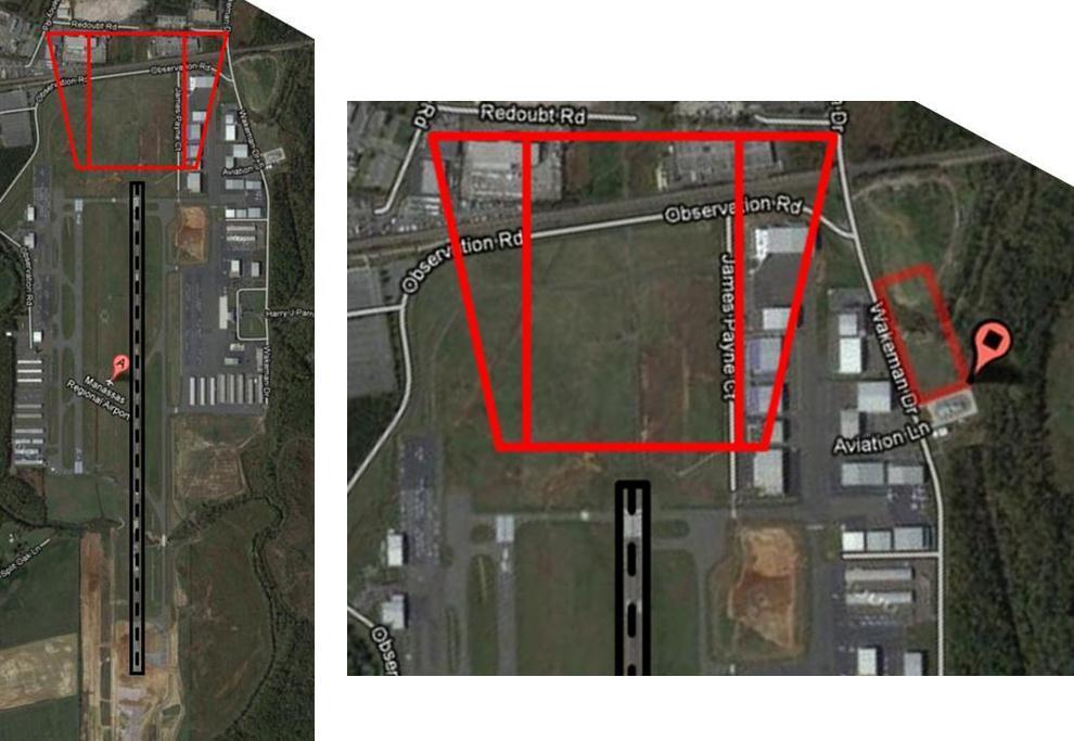 Option 3 Proposed bio fuel processing facility location does
