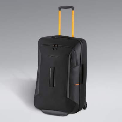 Luggage [ 3 ] Suitcase L Metropolitan. Ultra-lightweight, two-wheel hybrid suitcase. Two-step double telescopic handle. Robust, very quiet ball-bearing mounted castors.