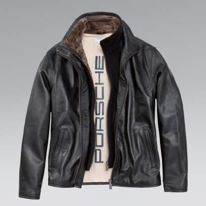 Essential Collection [ 1 ] Men s leather jacket.