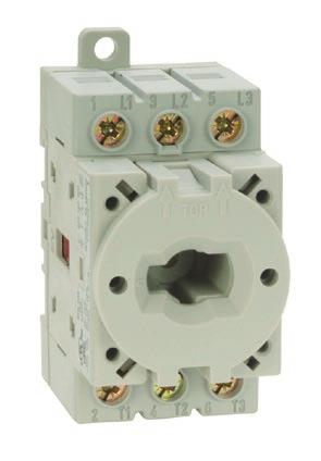 Disconnect Switches Disconnect Switches Series 7 - Motor Disconnect Switches up to 100A...2 Handles & Accessories.