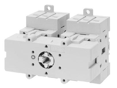 Motor Disconnect Switches Series 7 Front Mounted 3 Pole Changeover Switches and 6 Pole Switches - 90 o Throw ➊ Changeover (Center OFF) 1 7 3 9 5 11 2 8 4 10 6 12 1 6 Pole 3 5 7 9