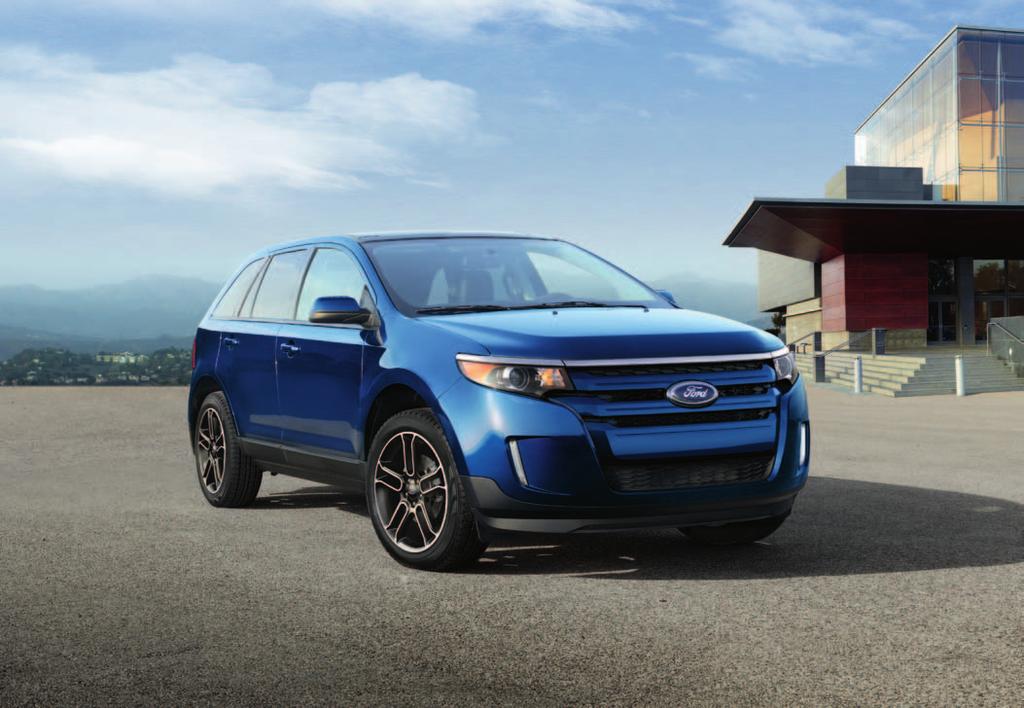 Click here for a video introduction to the 204 Ford Edge. Smart with gas AND brilliant with technology. SEL. Deep Impact Blue Metallic.