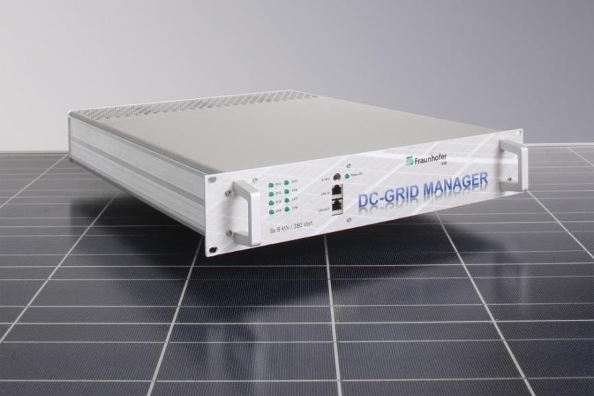 Research Focus Power Electronic Systems DC Grid Manager for DC Microgrids in Buildings Complete plug-and-play solution for local DC microgrids Generate, store, and use renewable energy from different