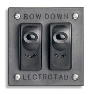 GREEN Installing Lectrotab Basic (SAF-S) Rocker Switch Control SAF-S OR SAB-S (REAR VIEW W/ TEXT UP) Use W4-** Interconnect cable OR Actuator may be ordered with extended cable i.e. A-BK-13 = 23ft.