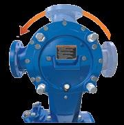 footprint Externally removable suction check valve Unique configuration capabilities Improved solids-handling Three Times The Pressure The