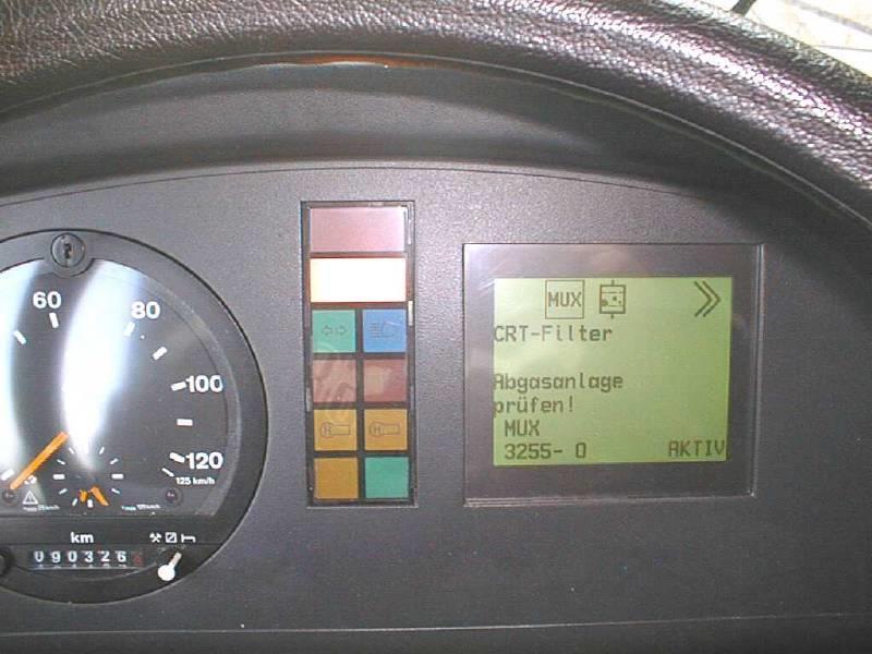 Exhaust-gas back-pressure alarm display in new buses 4th National Conference on