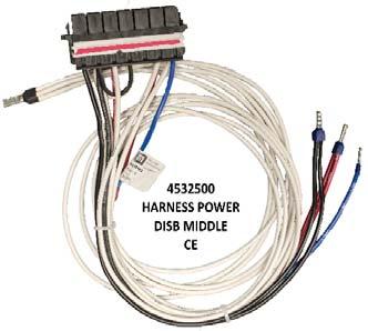 To: Power Supply 400 : HARNESS POWER DISB M (middle) CE From:
