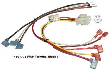 Switch To: Harness 4077, & platen electric only, &