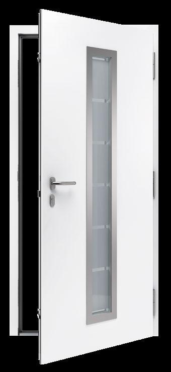 1 5-point security lock 3 4 6 Soft lock latch You will feel safe at home: 2 conical swing bolts engage with 2 additional security bolts and 1 lock bolt in the frame s lock plates and pull the