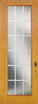 8/0 Series FEATURES OF TRUTECH BELMONT FIBERGLASS DOOR SERIES: * Grain: Stocked in and * Durable: Top & bottom rails are constructed from rot free composite material * Secure: Door stiles are