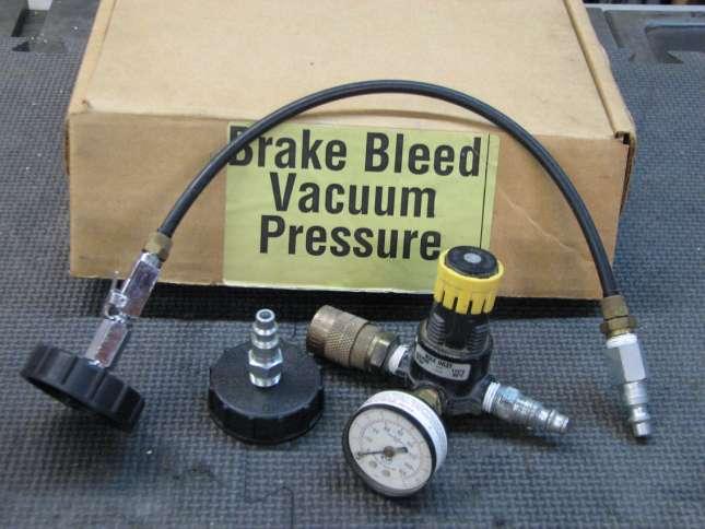 It will be necessary to bleed the brakes after installation. While there are several ways to accomplish this, I found pressurizing the reservoir to be one of the easier methods next to using a vacuum.