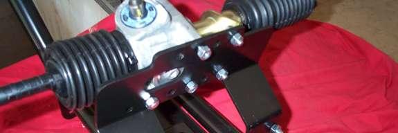 11) Steering Rack (late 2001 and newer models) The steering Rack installs on the Rack mounting bracket using (3) 5/16-20x3-1/2 and
