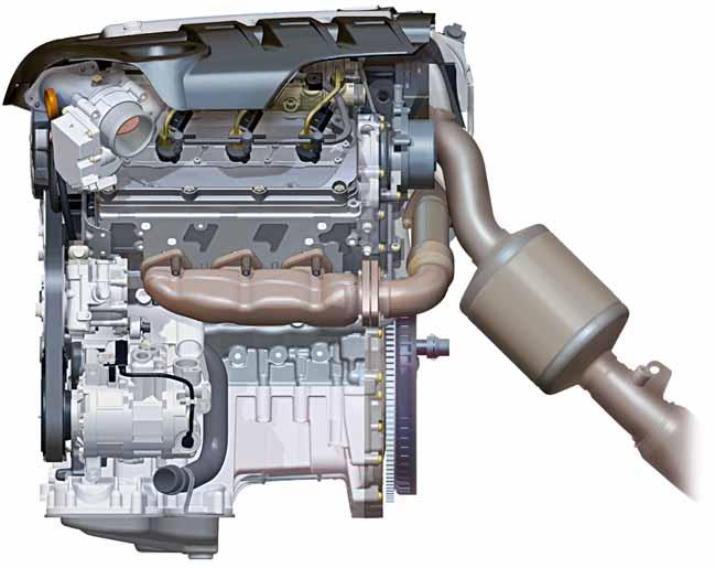 In brief The 3.0l V6 TDI engine The 3.0l V6 TDI engine is a new diesel engine developed from the Audi V engine family.
