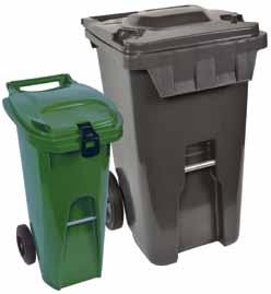 What you need to know GREEN (organics) BLUE (recyclables) GREY (garbage) Collected weekly The green cart will be collected at the curb every week.