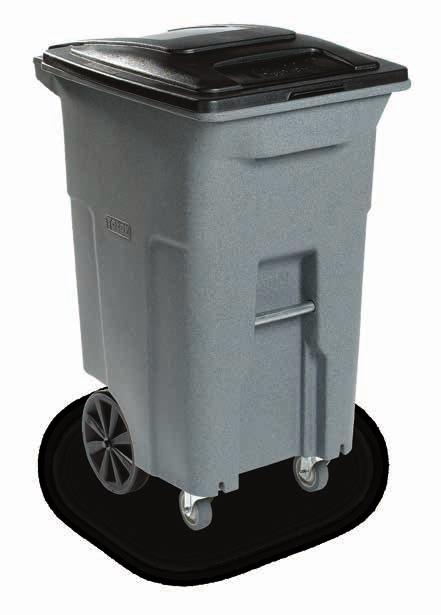 They feature load ratings up to 335 pounds (load ratings vary by cart size), and are available with multiple lid options.