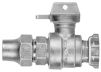 Ford Angle and Straight Yoke Valves Angle Yoke Compression Valves Angle Yoke Compression Valves GA94-323-NL <br Valve<br Service Line<br Meter<br <br & Type Female Iron Pipe by Meter Yoke Nose