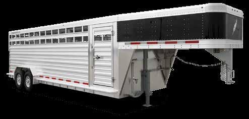 Model 8127 Most popular livestock trailer available with numerous