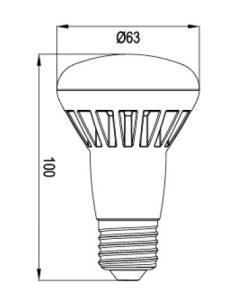 a filamento led attacco E27 angolo di apertura fascio luminoso 320 Led filament bulb angle E27