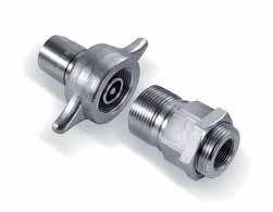 W46000 Series FLUID TRANSFER Eaton's W46000 Series is a wing nut style screw to connect coupling used in hydraulic applications.