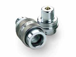 FLUID TRANSFER Product Features Screw to connect double shut off with poppet valve Designed and manufactured under Article 3.3 of the European Pressure Equipment Directive 97/23 EC.