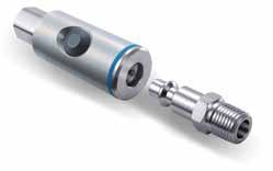 Safeline Series ISO 6150 B ID10900 Safety-Type Quick-Release Eaton Gromelle ID10900 Series is a single shut-off compressed air coupling that incherchanges with ISO 6150 C Standards requirements.