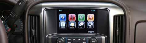 .. OnStar G LTE Wi-Fi... Text Message Alerts... Siri Eyes Free... Radio Availability by Vehicle and Trim... Base Radio...." Diagonal MyLink radio. 8" Diagonal MyLink radio.. Highlights.