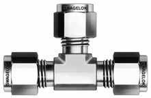 Gaugeable Fittings and dapter Fittings 43 dapters 00 50 5 0 0 4 50 Solve lignment Problems and Reduce Inventories Swagelok tube adapters can help eliminate difficult alignment problems and reduce