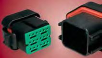 DT Family DTV Series Overview Deutsch s DTV Series connectors offer the same time tested reliability and performance as the DT Series, with the