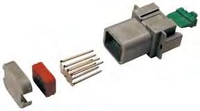 Deutsch Bussing Options Bussed Overview Deutsch Industrial bussed feedback receptacles are environmentally sealed connectors designed for use in heavy duty applications where multiple circuits