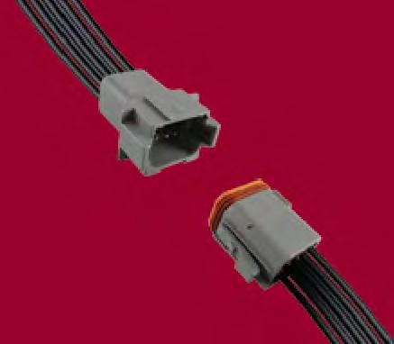 Features & Benefits Features & Benefits Deutsch connectors are ideal where dust, dirt, moisture, salt spray, and vibration can contaminate or damage electrical connections.