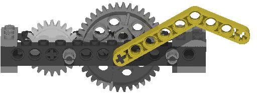 A B C Figure 2-13. Idler Gear 2.1.6 Clutch Gear The funny looking white 24 tooth spur gear with the writing on its face is the clutch gear.