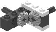 The crown gear is used when the shafts to be turned meet at an angle--usually a right angle. The crown gear can be meshed to spur gears and worm gears, but it doesnít mesh well with other crown gears.