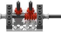 2.4.1 Directional Transmission One of the cleverest uses I have seen for a worm gear is the directional transmission. A directional transmission lets you use one output port to perform two functions.