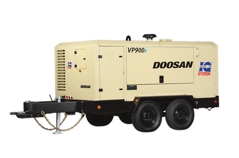 The highly efficient, electric VP900e marks a new generation of portable air compressors.