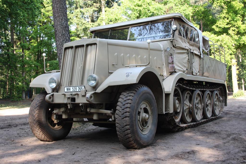 Breslau. Some restoration work began on this vehicle in 2011 Walter Schwabe, May 2014 SdKfz.