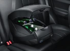 Seat Back Stowage Premium Leather Manufactured from the same premium leather offered on the vehicle complemented with