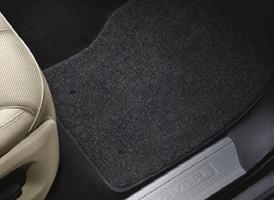 Offers convenient stowage solution for the rear of the front seats with multiple compartments for stowing small items.