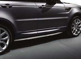 EXTERIOR Stainless Steel Undershield Off-road styled front and rear undershields.