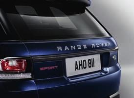 styling of Range Rover Sport. Not applicable for SVR.