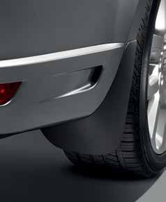 Mudflaps Front Mudflaps are a popular upgrade for reducing spray and ensuring paintwork